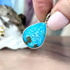 Teardrop Turquoise Pendant