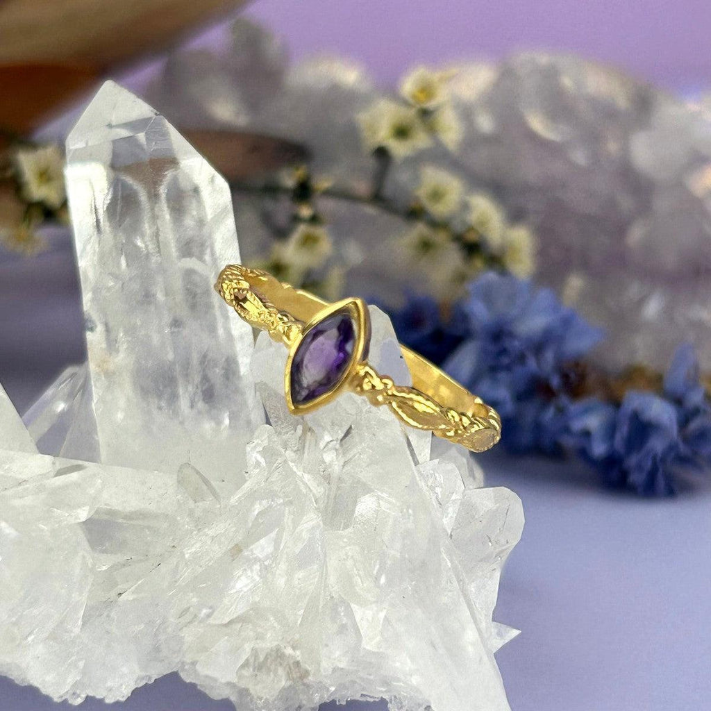 Amethyst Gold Jewellery
