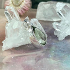 Green Gemstone Sterling Silver Pendant
