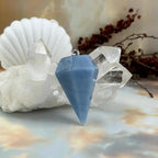 Pale Blue Crystal Pendulum