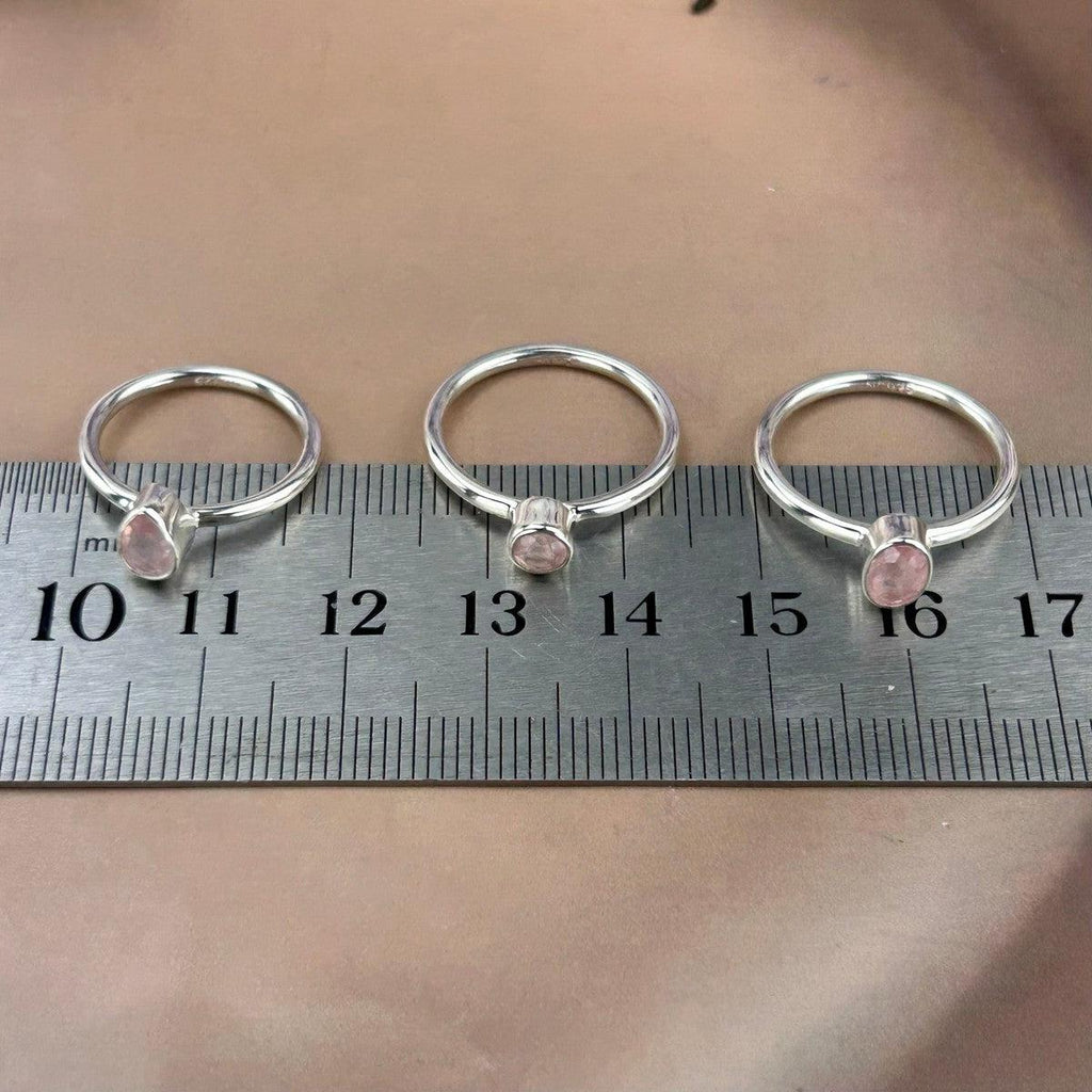 Pink Crystal Ring