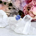 Blue Gemstone Silver Ring