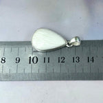 Scolecite Teardrop Pendant