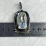 Large Rectangular Crystal Pendant