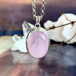 Large Morganite Pendant