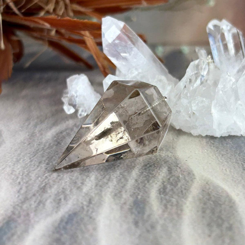 Light Colour Smoky Quartz Crystal