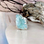 Organic Design Aquamarine Ring