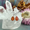 Petite Carnelian Drop Earrings