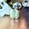 Prehnite Wide Band Ring