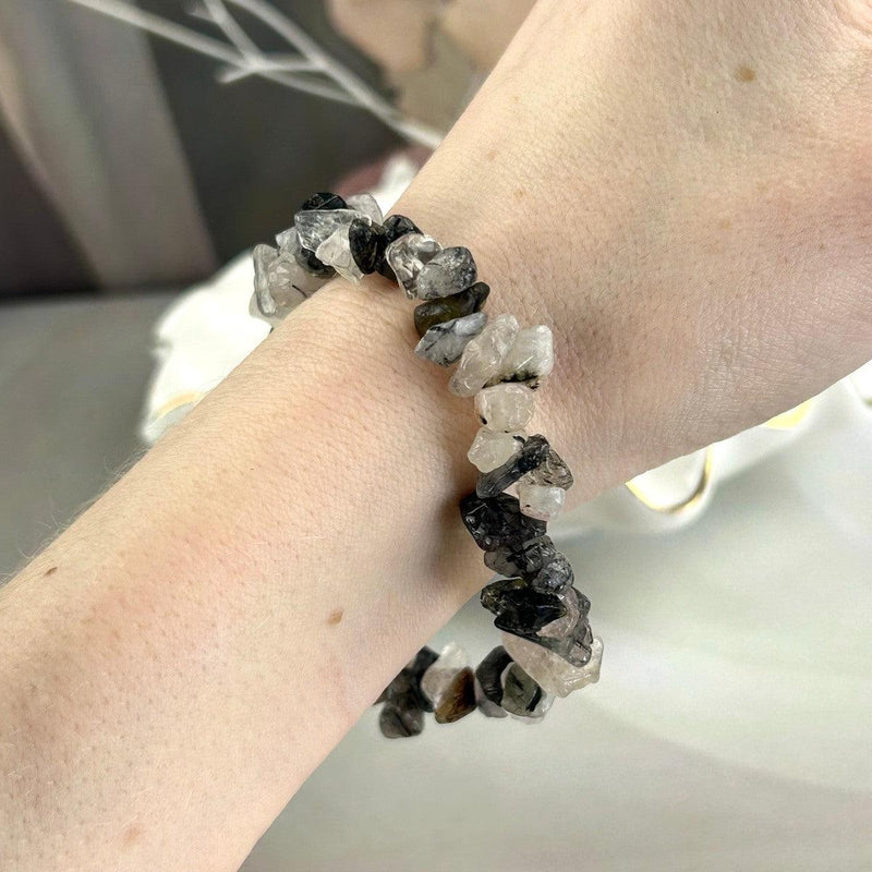 Black And White Crystal Bracelet