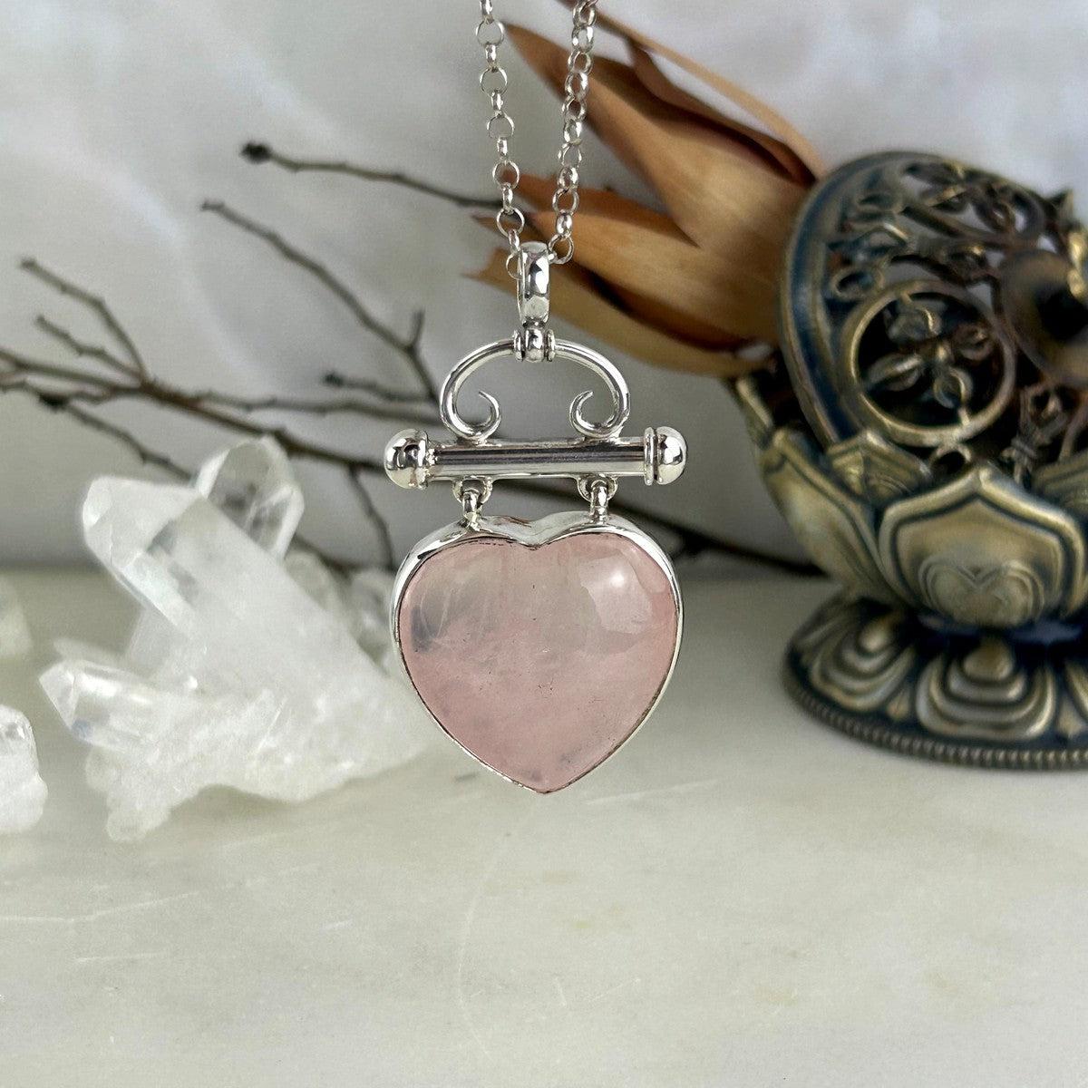 Assorted Crystal Heart Pendants