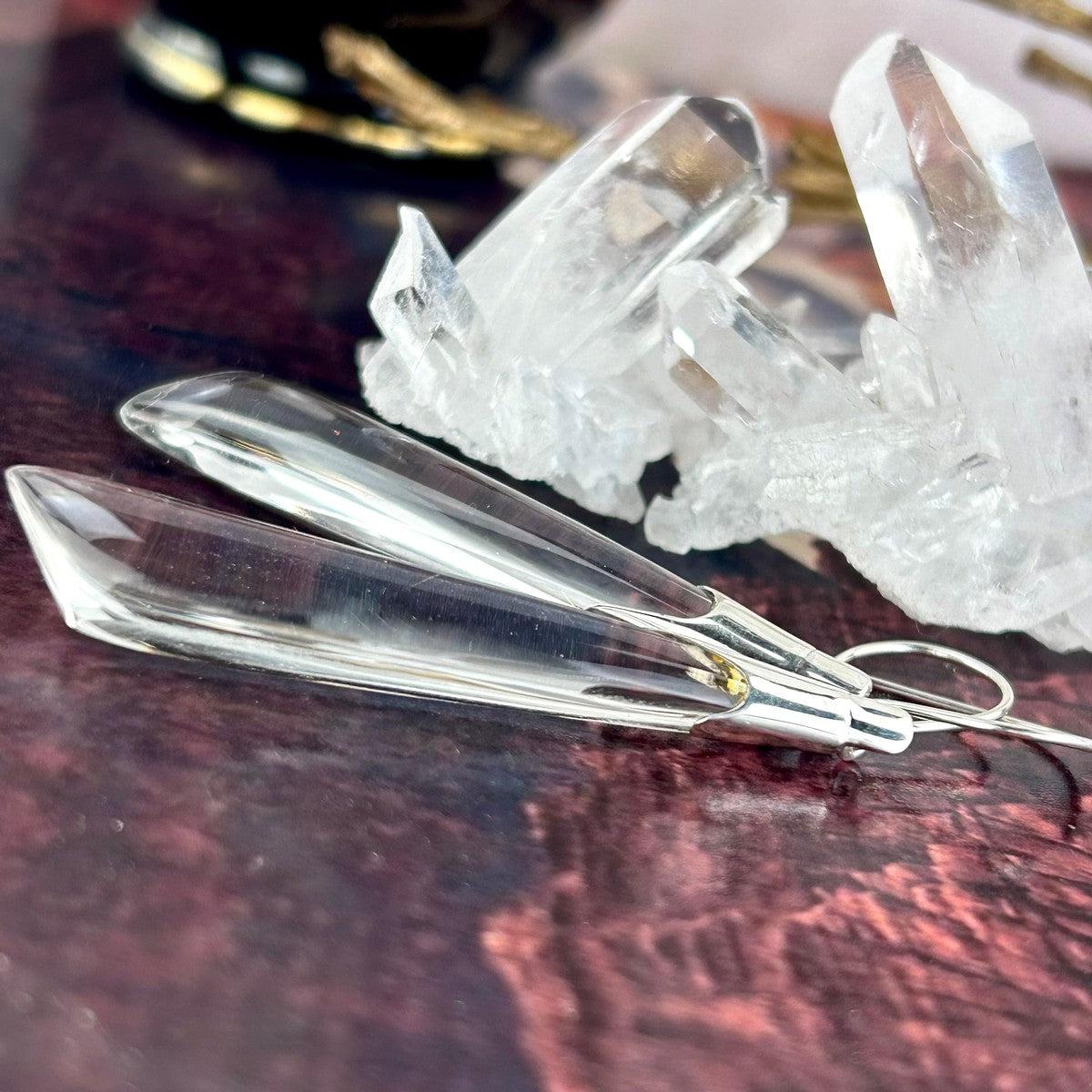 Modern Clear Quartz Jewellery
