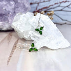 Chrome Diopside Earrings