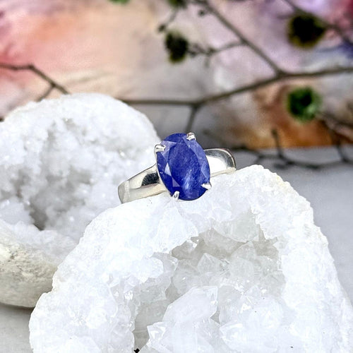 Deep Blue Gemstone Ring