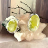 Prehnite Crystal Ring