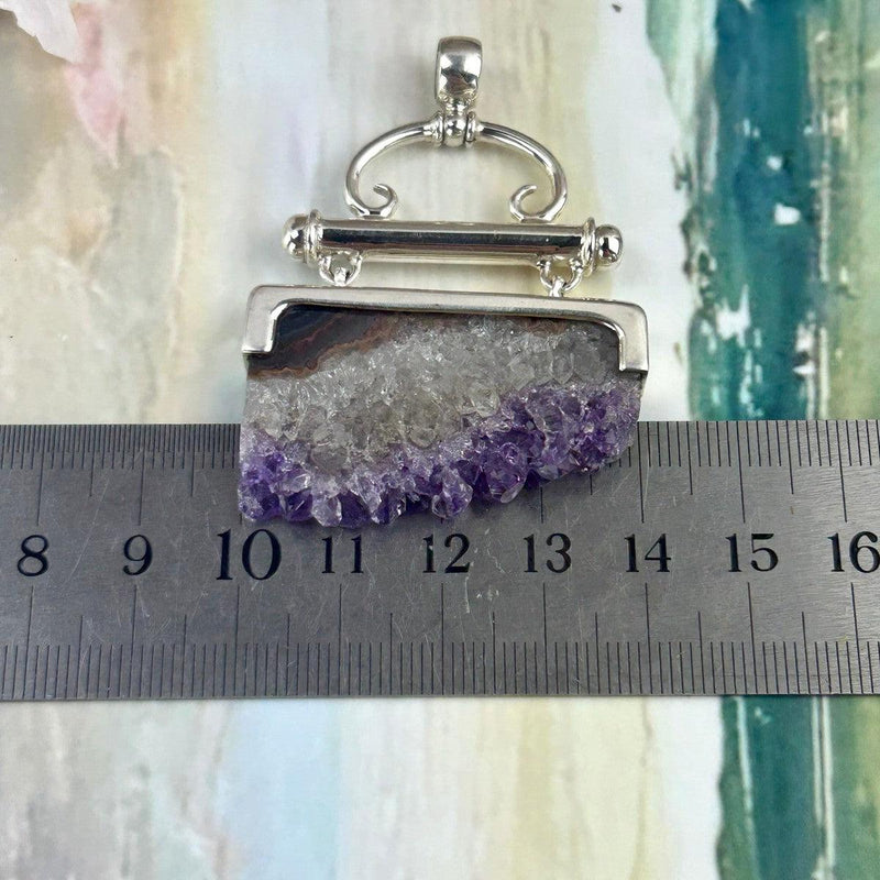 Amethyst Crystal Point Cluster Jewellery
