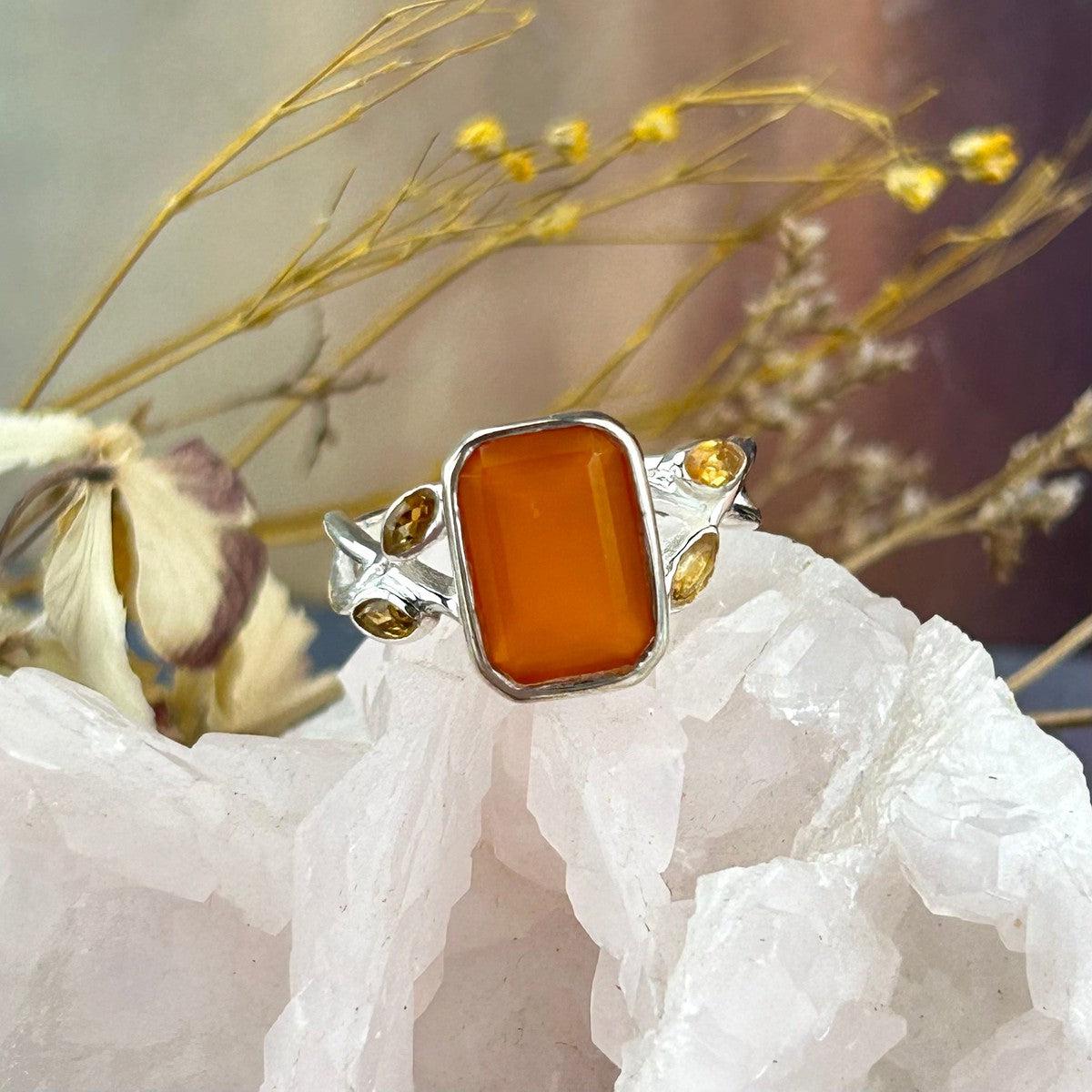 Carnelian And Citrine Jewellery