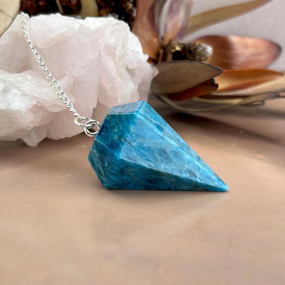 Apatite Sterling Silver Pendulum
