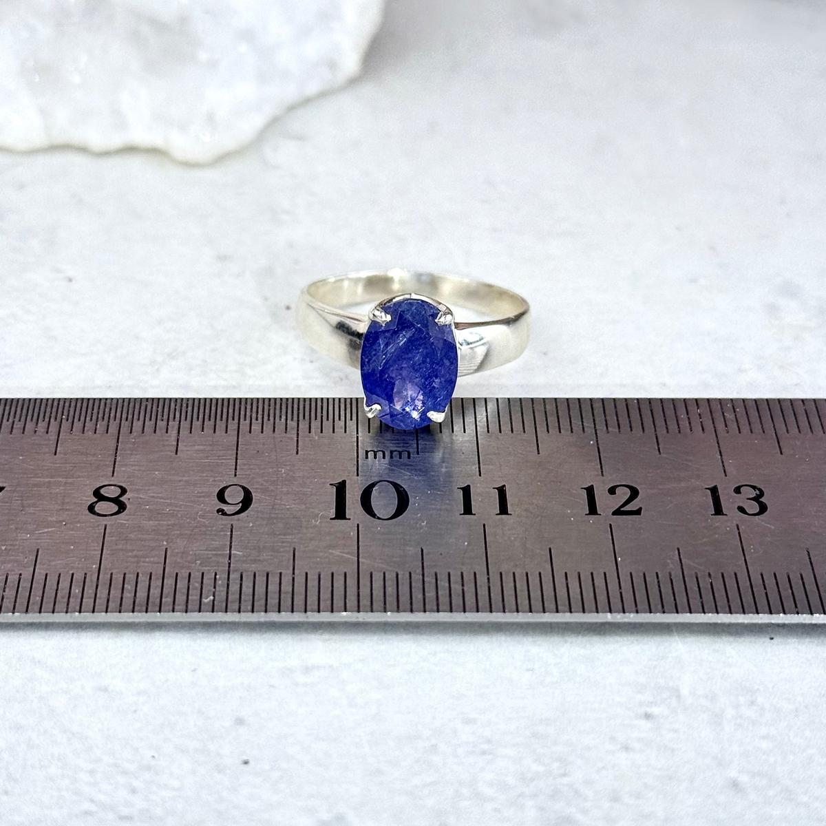 Large Size Tanzanite Ring