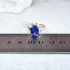 Tanzanite Oval Cut Ring
