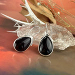 Black Onyx Sterling Silver Earrings