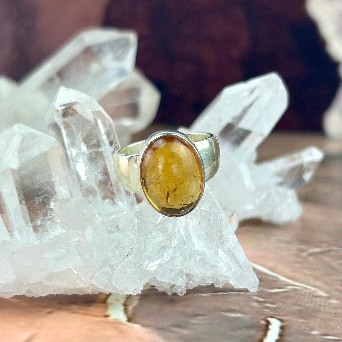 Citrine Medium Size Ring