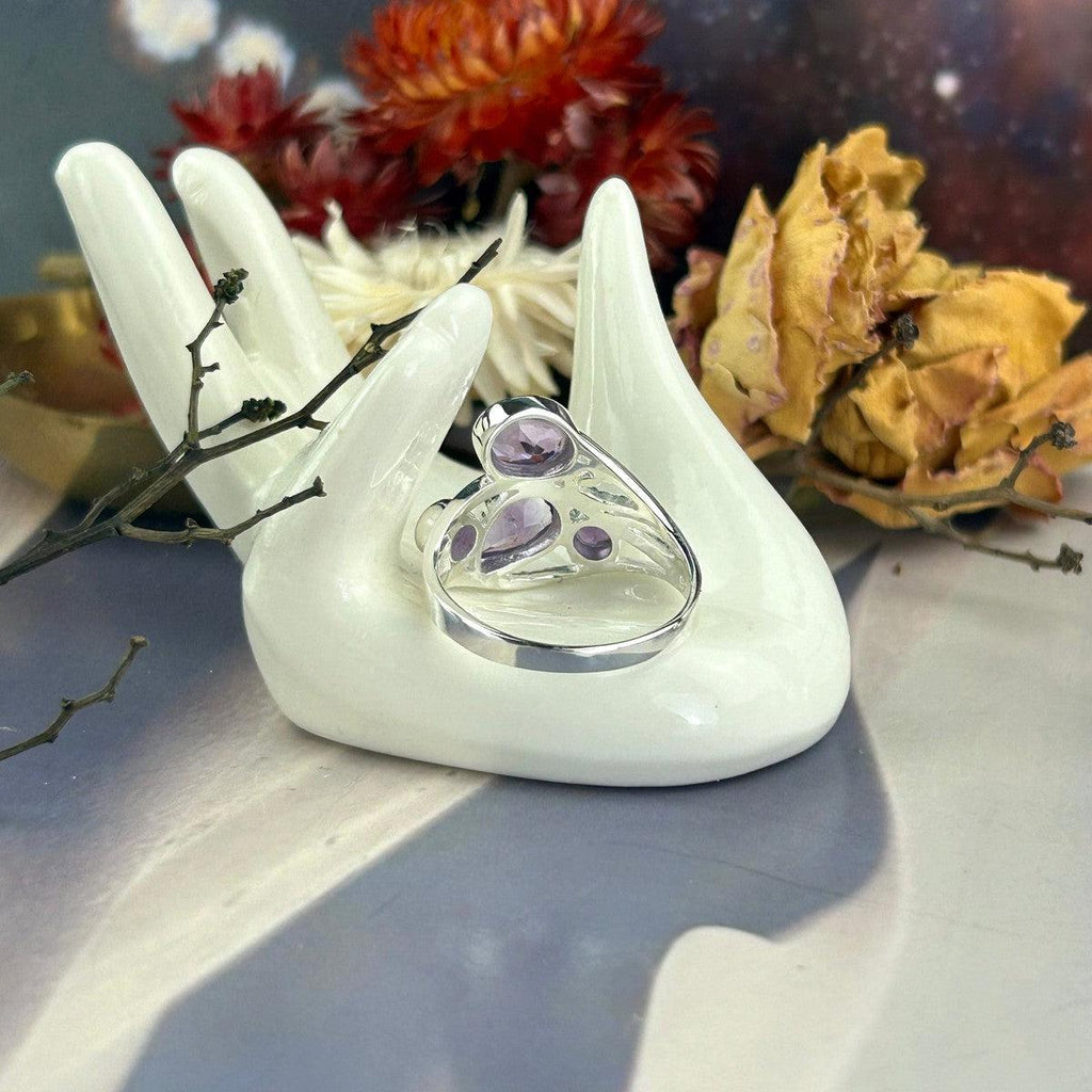 Amethyst Feature Ring
