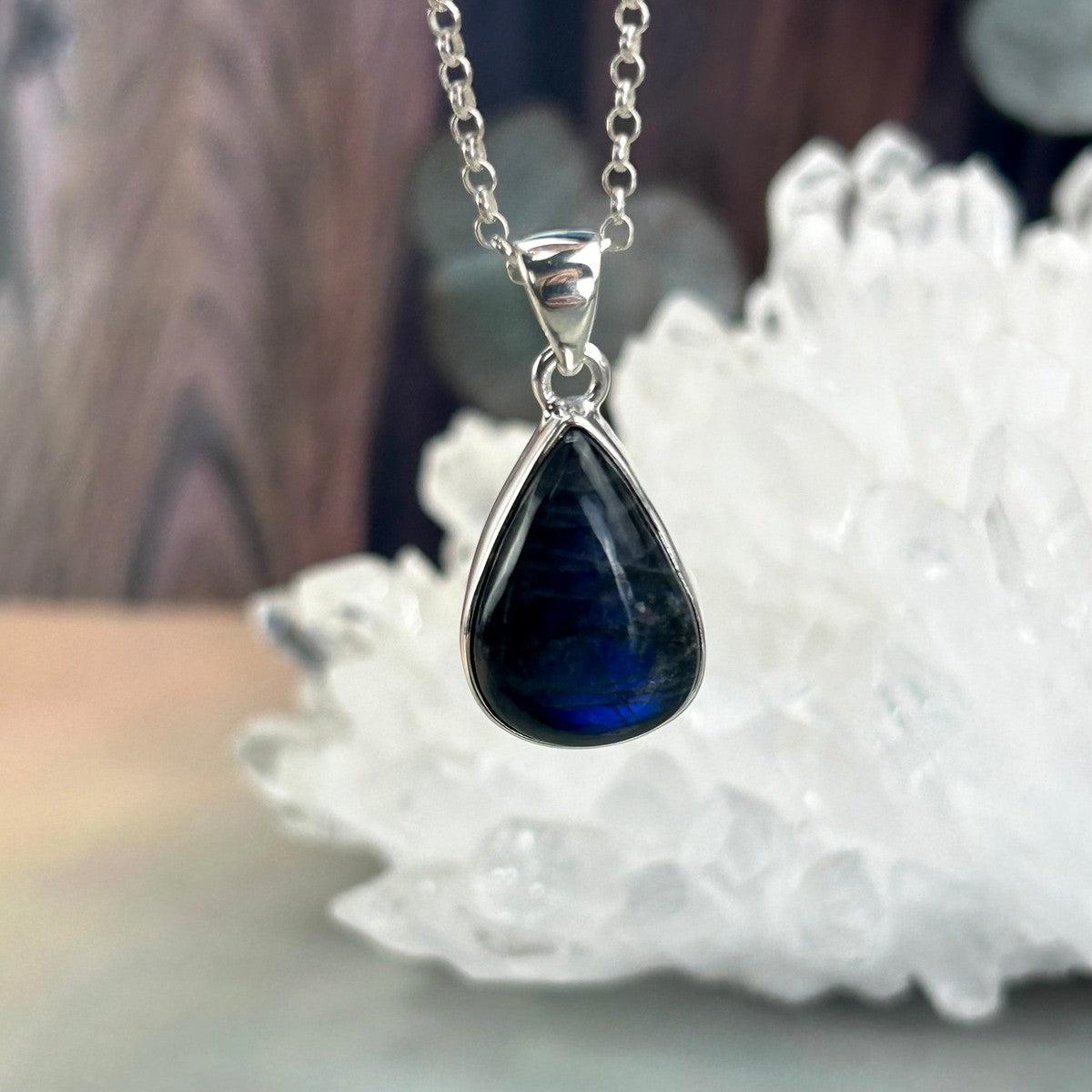 Royal Blue Crystal Pendant