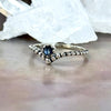 Sapphire Sterling Silver Ring