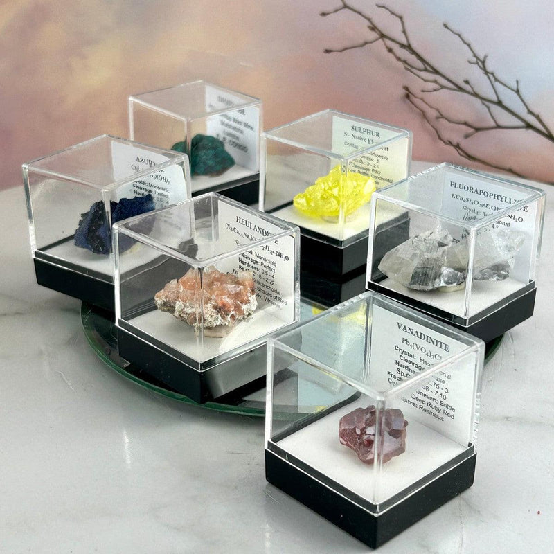 Collectors Crystals In Box