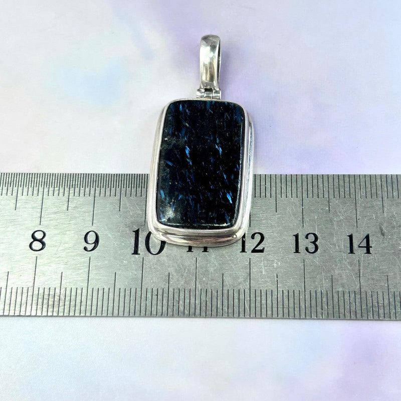 Nuummite Rectangle Pendant