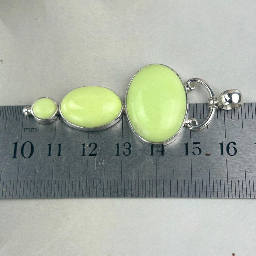 Bright Yellow Crystal Pendant