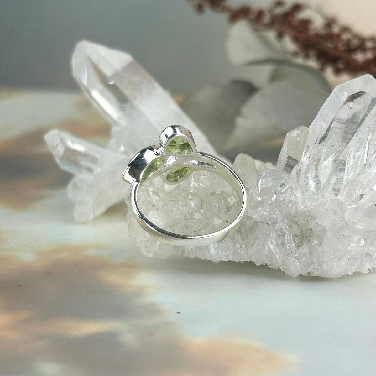 Girls Peridot Ring