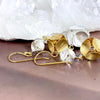 Cubed Design Drop Earrings