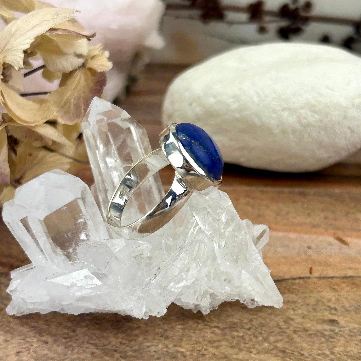 Lapis Lazuli Dome Ring