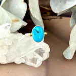 Women's Large Size Turquoise Ring