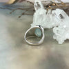 Wide Band Stone Ring
