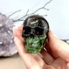 Green And Black Crystal Skull