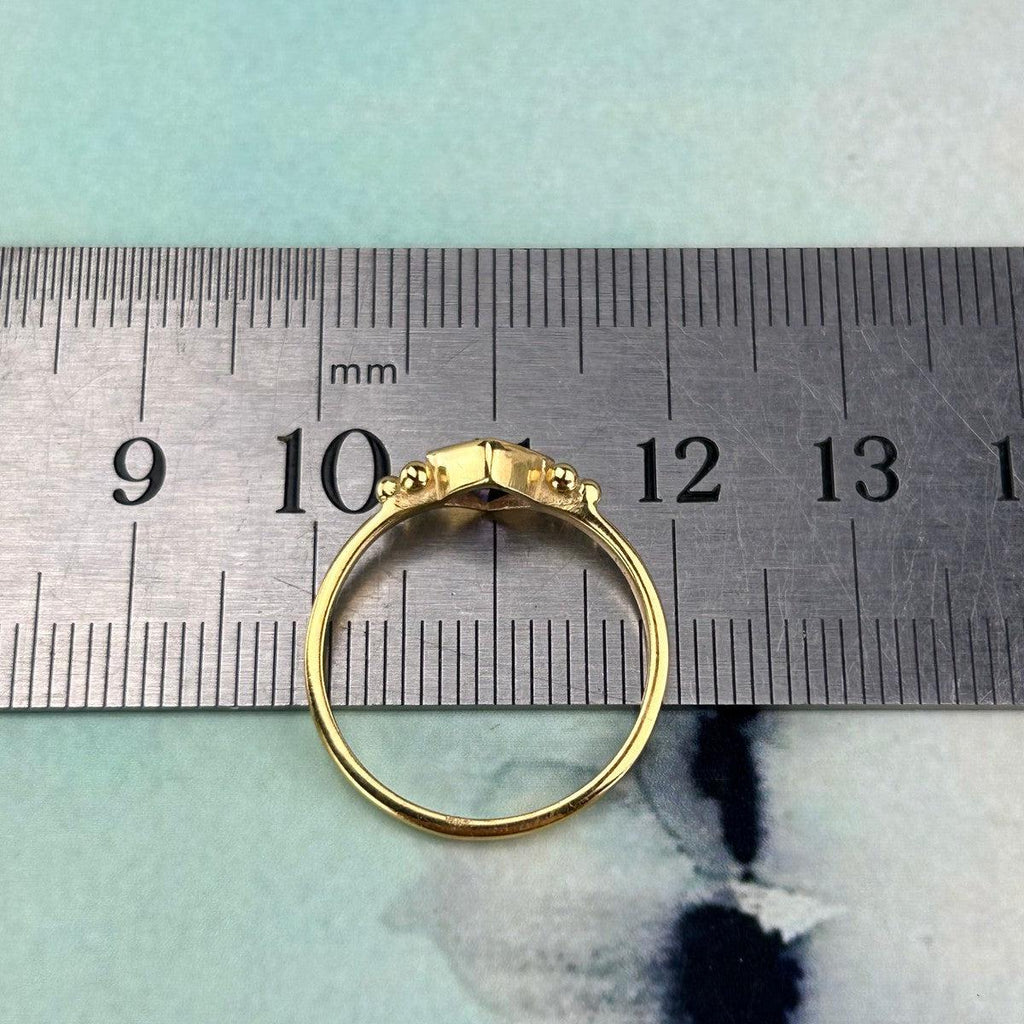 Gold Jewellery With Crystal