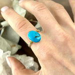 Size 10 Turquoise Ring