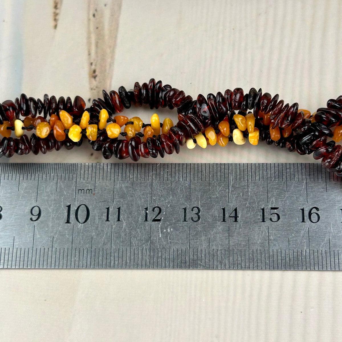 Baltic Amber Mixed Colour Necklace