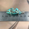 Turquoise Freeform Crystal Pendant