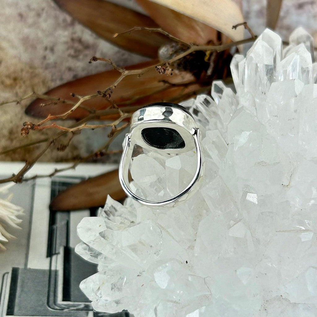 Women's Black Tourmaline Ring