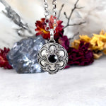 Round Gemstone Locket