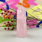 Rose Quartz Crystal Home Decor