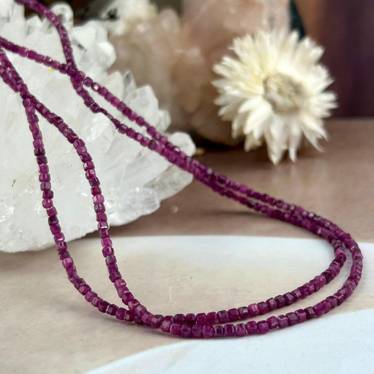 Ruby Beads