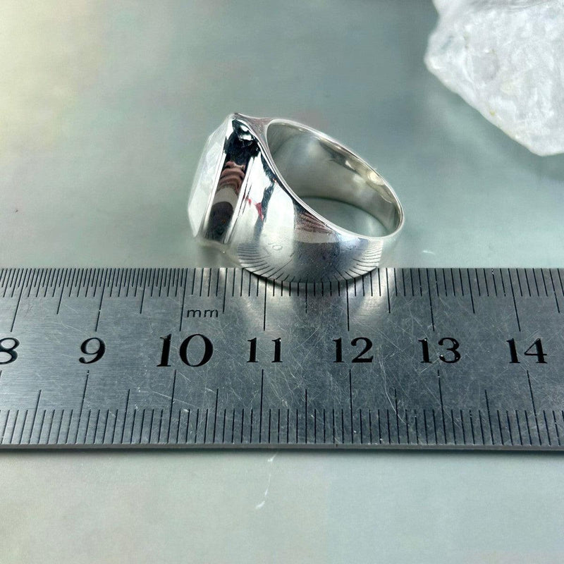 Futuristic Crystal Ring