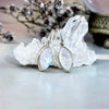 Rainbow Moonstone Drop Earrings