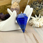 Lapis Lazuli Crystal Pendulum