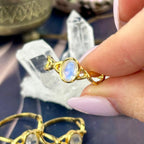 Rainbow Moonstone Gold Jewellery